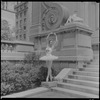 Nora Kaye outdoors in costume for "Princess Aurora"