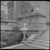 Nora Kaye outdoors in costume for "Princess Aurora"