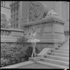 Nora Kaye outdoors in costume for "Princess Aurora"