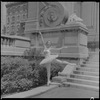 Nora Kaye outdoors in costume for "Princess Aurora"