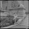 Nora Kaye outdoors in costume for "Princess Aurora"