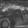 Truck in snowy landscape