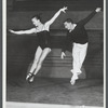 Joan McCracken and Buzz Miller in the stage production Me and Juliet