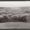 Farm landscape near Toby, Pennsylvania. Farming and mining are intermingled in this valley.