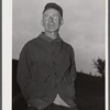 Mr. Ben Harris. He comes from Luzerne County, Pennsylvania. Has goats and sells goats milk. Does hardly any farming. Lives in the submarginal farm area of Rumsey Hill, near Erin, New York.