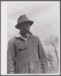 Mr. Miller, farmer and minister. He is the only Negro farmer in the submarginal area of Rumsey Hill, near Erin, New York. He came about seven years ago after having farmed in Tennessee and New Jersey. His farm is on the very crest of the hill and he is
