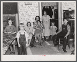 The family of Mr. Herbert Oliver, a FSA (Farm Security Administration) client in the submarginal area on Sugar Hill, near Townsend, New York.