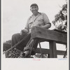 Mr. Fred Schoenleber. Has a thirty-six acre tobacco farm near Warehouse Point, Connecticut. A crew of thirty were being employed to harvest the crop.