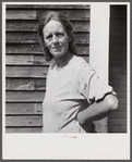 Mrs. Mary Smith, Polish tobacco farmer married to a Yankee. She runs the farm, husband has a job in town. Near Thompsonville, Connecticut.