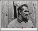 Mr. Arthur Wolf, FSA (Farm Security Administration) client on his farm near North Branford, Connecticut.
