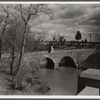 Old stone bridge at Bull Run Battlefield. Manassas, Virginia.