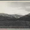 General view of Ida Valley Homesteads looking east from top of pasture hill. Luray, Virginia.