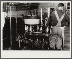 Bottling machine. United Cooperative Society. Fitchburg, Massachusetts.