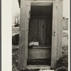 Privy near Rensselaer[ville], New York. Albany County, New York.