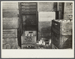 Milk storage room at the United Cooperative Society at Fitchburg, Massachusetts.