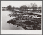 Land ruined by the high waters of the Connecticut River. Near Hatfield, Massachusetts.