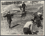 Men at work on the Greenbelt Project, Berwyn, Maryland.