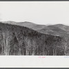 Presidential Range from Bear Notch Road, New Hampshire.