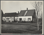 Farmhouse of rehabilitation farmer who has received loan sufficient to buy four cows. He sells milk to bulk (?) at five cents a quart. [New Hampshire?]