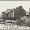 Barn of client after the Connecticut River had subsided, Hatfield, Massachusetts.