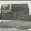 Abandoned barn on land optioned for a wild life area. Near Fall Brook, Pennsylvania.