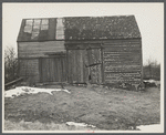 Abandoned barn on land optioned for a wild life area. Near Fall Brook, Pennsylvania.