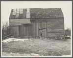 Abandoned barn on land optioned for a wild life area. Near Fall Brook, Pennsylvania.