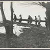 Resettlement workers near Kingston, New York, Ulster County.