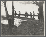 Resettlement workers near Kingston, New York, Ulster County.