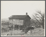 Farm to be abandoned on optioned land. Danby, New York.