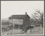 Farm to be abandoned on optioned land. Danby, New York.