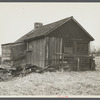 Occupied farm house on land optioned by Resettlement [Administration]. Danby, New York.