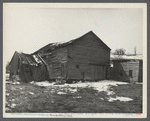 Ramshackle barn (housing for horse) on the King farm optioned for wildlife area. Near Rensselaerville, Albany County, New York.