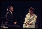 Laura Linney and Kelly McGillis in the Roundabout Theatre Co.'s production of Hedda Gabler