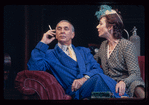 Frank Langella and Allison Janney in Present Laughter