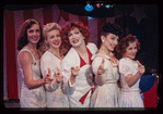Charles Busch (center) in Swingtime Canteen
