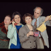 Dale Soules, Ellen Maddow, Tina Shepard, and Paul Zimet in the Talking Band production of Betty Suffer’s Theory of Relativity