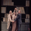 Richard Chamberlain, Melissa Errico, and Paxton Whitehead in the Broadway revival of the musical My Fair Lady