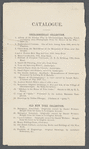 Catalogue sale of private collection of paintings, old engravings, old china, studio properties, and furniture belonging to Mrs. Eliza Greatorex 