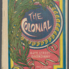 Cover of program for the Colonial Theatre 