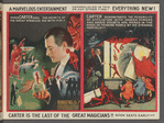 Promotional brochure for the magician Carter the Great