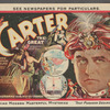 Promotional brochure for the magician Carter the Great