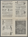 Advertisement for magic tricks sold by Hornmann Magic Company