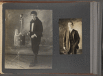 Photographs of prominent magicians, likely compiled by Joseph Dunninger