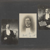 Photographs of prominent magicians, likely compiled by Joseph Dunninger