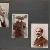 Photographs of prominent magicians, likely compiled by Joseph Dunninger