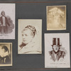 Photographs of prominent magicians, likely compiled by Joseph Dunninger