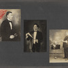 Photographs of prominent magicians, likely compiled by Joseph Dunninger