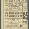 Program for Fast Day Week performance by Alexander Herrmann and Adelaide Herrmann