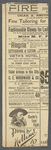 Program for Fast Day Week performance by Alexander Herrmann and Adelaide Herrmann